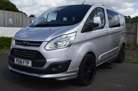 USED 2016 16 FORD TRANSIT CUSTOM 2.2 TDCi 290 Limited Combi Van 6dr Diesel Manual L1 H1 (191 g/km, 123 bhp) NO VAT !!! NO VAT !!! NO VAT!!