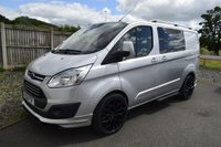 USED 2016 16 FORD TRANSIT CUSTOM 2.2 TDCi 290 Limited Combi Van 6dr Diesel Manual L1 H1 (191 g/km, 123 bhp) NO VAT !!! NO VAT !!! NO VAT!!