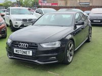 USED 2014 64 AUDI A4 2.0 TDI Black Edition Saloon 4dr Diesel S Tronic quattro Euro 5 (s/s) (177 ps) +++ FREE 12 MONTHS WARRANTY+++