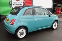 USED 2017 67 FIAT 500C 1.2 Anniversario Convertible 2dr Petrol Manual Euro 6 (s/s) (69 bhp) GREAT LOOKING ANNIVERSARIO 500c---VINTAGE ALLOYS