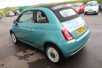 USED 2017 67 FIAT 500C 1.2 Anniversario Convertible 2dr Petrol Manual Euro 6 (s/s) (69 bhp) GREAT LOOKING ANNIVERSARIO 500c---VINTAGE ALLOYS