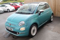 USED 2017 67 FIAT 500C 1.2 Anniversario Convertible 2dr Petrol Manual Euro 6 (s/s) (69 bhp) GREAT LOOKING ANNIVERSARIO 500c---VINTAGE ALLOYS