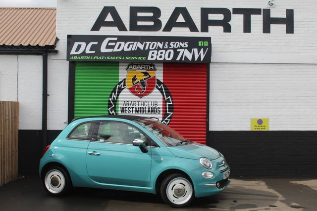 2017 67 Fiat 500c 1.2 Anniversario Convertible 2dr Petrol Manual Euro 6 (s/s) (69 bhp)
