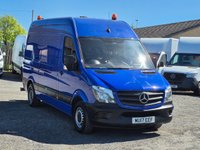 USED 2017 17 MERCEDES-BENZ SPRINTER 2.1 314 CDI MWB EURO 6 RWD 140 BHP L2 MWB, EURO 6, ONE OWNER FROM NEW, CRUISE CONTROL,
