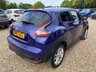 USED 2018 67 NISSAN JUKE 1.6 N-Connecta SUV 5dr Petrol XTRON Euro 6 (117 ps) AUTOMATIC+ONLY 21,224 MILES+SATELLITE NAVIGATION SYSTEM+DAB RADIO+BLUETOOTH TELEPHONE INTEGRATION+AUTOMATIC CLIMATE CONTROL AIR-CONDITIONING+AUTOMATIC HEADLIGHTS AND WINDSCREEN WIPERS+PARKING ASSISTANCE WITH PARKING CAMERA+'INK BLUE' PAINT+17 INCH ALLOY WHEELS.