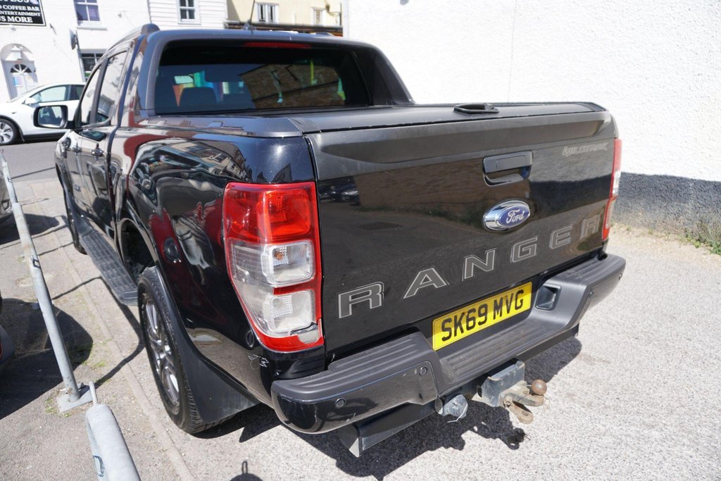 USED 2019 69 FORD RANGER 2.0 EcoBlue Wildtrak Auto 4WD Euro 6 (s/s) 4dr REAR ROLLER COVER!!!