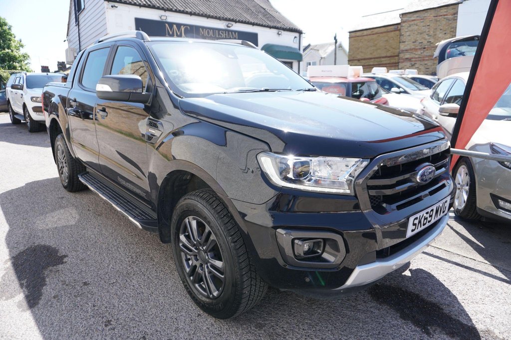 USED 2019 69 FORD RANGER 2.0 EcoBlue Wildtrak Auto 4WD Euro 6 (s/s) 4dr REAR ROLLER COVER!!!