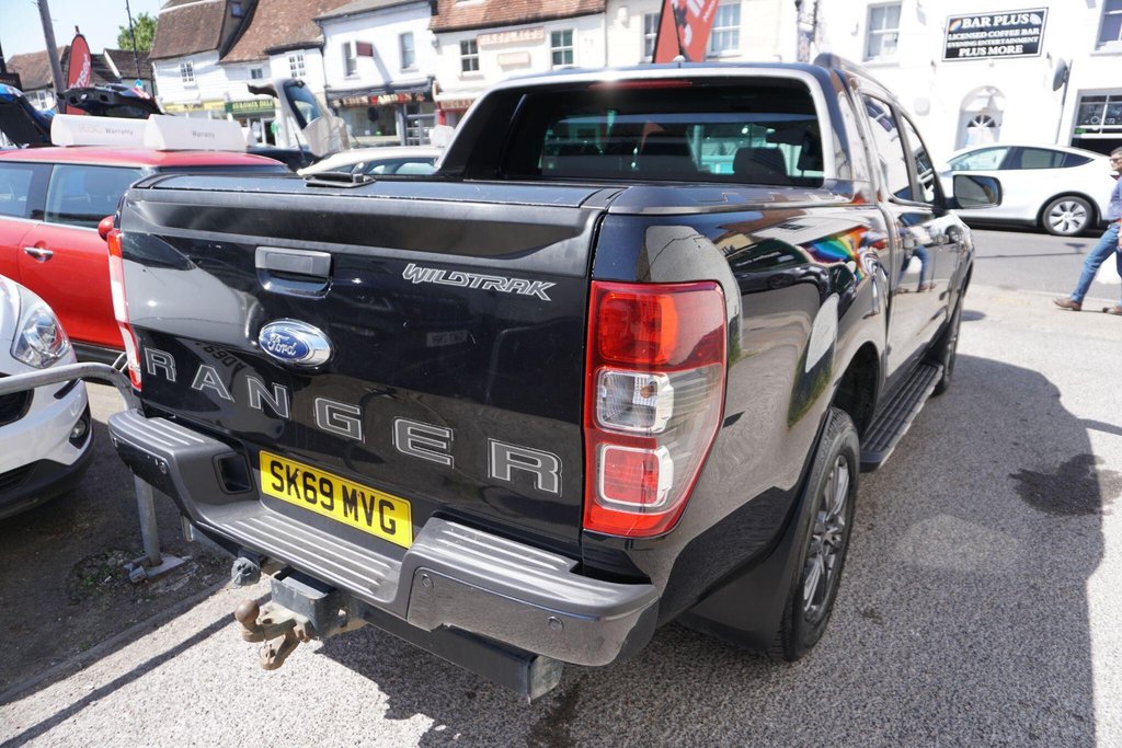USED 2019 69 FORD RANGER 2.0 EcoBlue Wildtrak Auto 4WD Euro 6 (s/s) 4dr REAR ROLLER COVER!!!