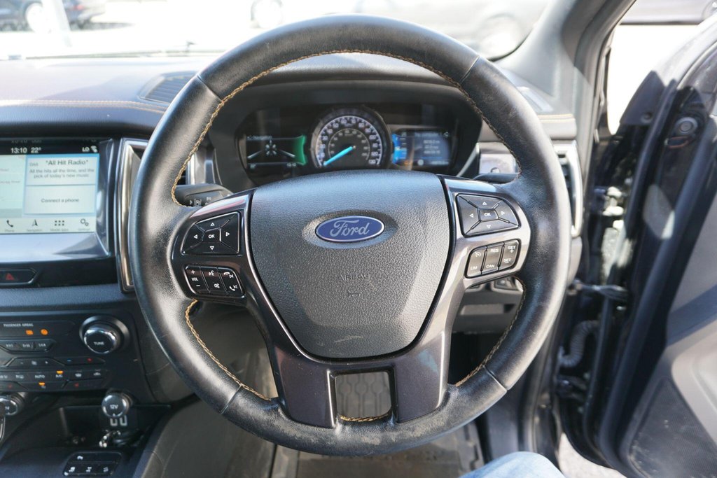 USED 2019 69 FORD RANGER 2.0 EcoBlue Wildtrak Auto 4WD Euro 6 (s/s) 4dr REAR ROLLER COVER!!!