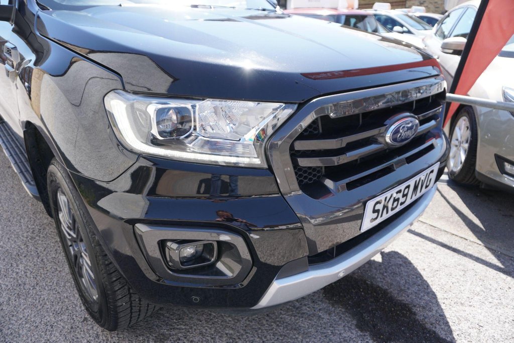 USED 2019 69 FORD RANGER 2.0 EcoBlue Wildtrak Auto 4WD Euro 6 (s/s) 4dr REAR ROLLER COVER!!!