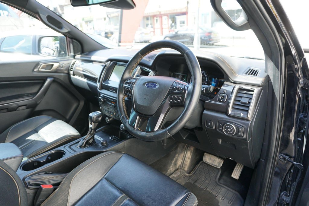 USED 2019 69 FORD RANGER 2.0 EcoBlue Wildtrak Auto 4WD Euro 6 (s/s) 4dr REAR ROLLER COVER!!!