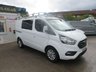 USED 2022 72 FORD TRANSIT CUSTOM 2.0 300 EcoBlue Limited Crew Van Double Cab L1 H1 Euro 6 (6 Seat) (130 Bhp) NO VAT TO PAY 2022 FORD TRANSIT CUSTOM 2.0 300 ECOBLUE LIMITED 6 SEAT CREW VAN NO VAT TO PAY