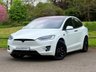 USED 2017 67 TESLA MODEL X P100DL (DUAL MOTOR) BLACK PACK 6 SEATS PAN ROOF CAMERA NAV SUV 5DR ELECTRIC AUTO 4WDE (LUDICROUS) (603 BHP) PREMIUM CONNECTIVITY~NAV~CAMERA