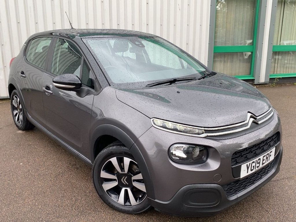 USED 2019 19 CITROEN C3 1.2 PureTech Feel Hatchback 5dr Petrol Manual Euro 6 (s/s) (83 ps) **POLAR WHITE**FREE 6M WARRANTY**