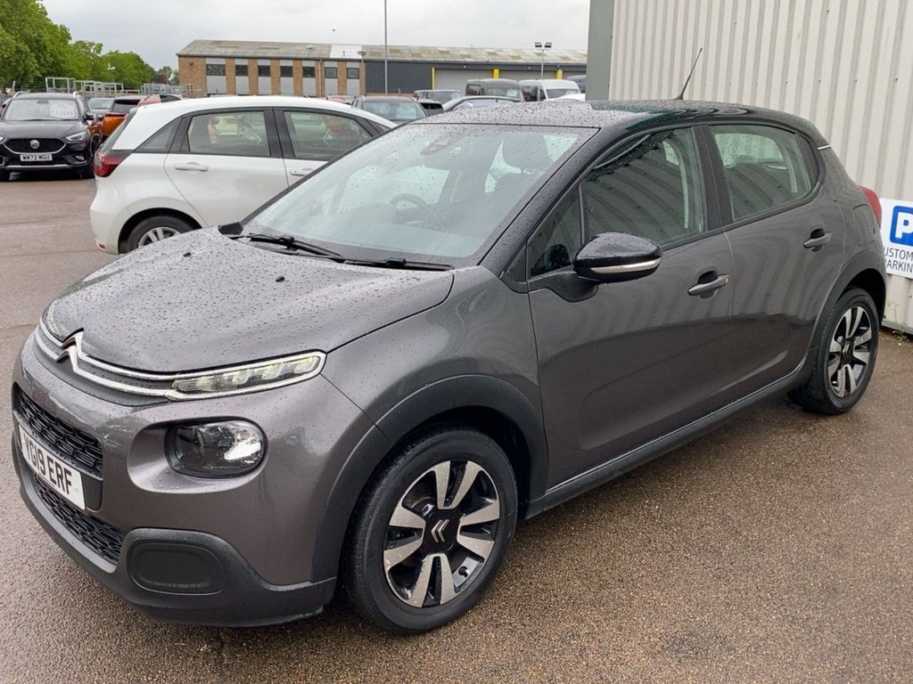 USED 2019 19 CITROEN C3 1.2 PureTech Feel Hatchback 5dr Petrol Manual Euro 6 (s/s) (83 ps) **POLAR WHITE**FREE 6M WARRANTY**