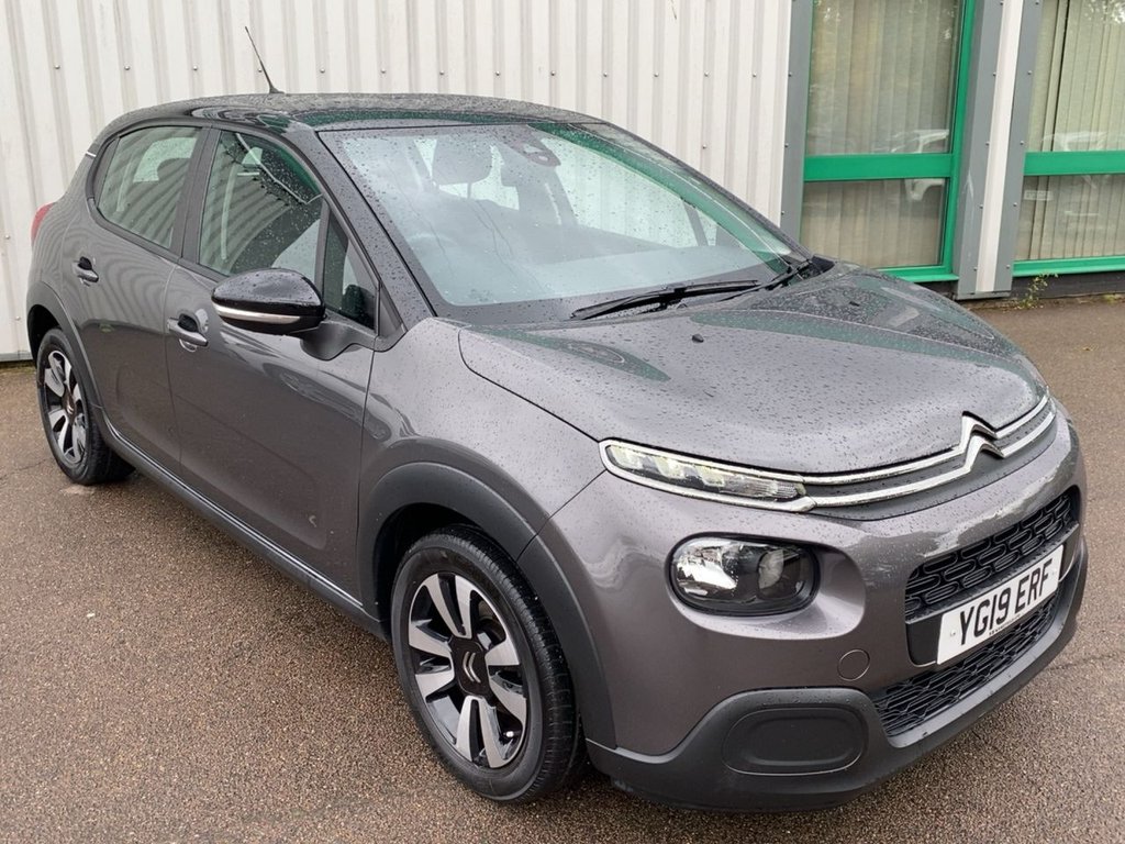 USED 2019 19 CITROEN C3 1.2 PureTech Feel Hatchback 5dr Petrol Manual Euro 6 (s/s) (83 ps) **POLAR WHITE**FREE 6M WARRANTY**