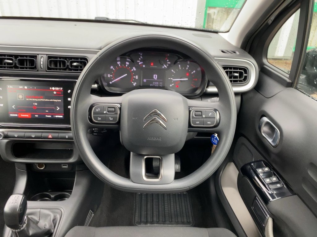 USED 2019 19 CITROEN C3 1.2 PureTech Feel Hatchback 5dr Petrol Manual Euro 6 (s/s) (83 ps) **POLAR WHITE**FREE 6M WARRANTY**