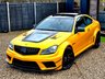 USED 2011 61 MERCEDES-BENZ C-CLASS 6.2 C63 AMG Edition 125 Auto 2dr FULL BLACK SERIES CONVERSION