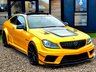 USED 2011 61 MERCEDES-BENZ C-CLASS 6.2 C63 AMG Edition 125 Auto 2dr FULL BLACK SERIES CONVERSION