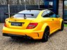 USED 2011 61 MERCEDES-BENZ C-CLASS 6.2 C63 AMG Edition 125 Auto 2dr FULL BLACK SERIES CONVERSION