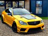 USED 2011 61 MERCEDES-BENZ C-CLASS 6.2 C63 AMG Edition 125 Auto 2dr FULL BLACK SERIES CONVERSION