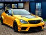 USED 2011 61 MERCEDES-BENZ C-CLASS 6.2 C63 AMG Edition 125 Auto 2dr FULL BLACK SERIES CONVERSION