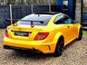 USED 2011 61 MERCEDES-BENZ C-CLASS 6.2 C63 AMG Edition 125 Auto 2dr FULL BLACK SERIES CONVERSION