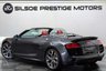 USED 2011 11 AUDI R8 5.2 R8 Spyder Quattro V10 Semi-Auto 4WD 2dr RCAM+CRUISE+REDLEATHERS+FH+B&O