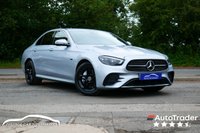 USED 2020 70 MERCEDES-BENZ E-CLASS 2.0 E300de 13.5kWh AMG Line Saloon 4dr Diesel Plug-in Hybrid G-Tronic+ Euro 6 (s/s) (306 ps) HIGH TECH SILVER METALLIC PAINTWORK + VIRTUAL DASH + REAR CAMERA + CARPLAY