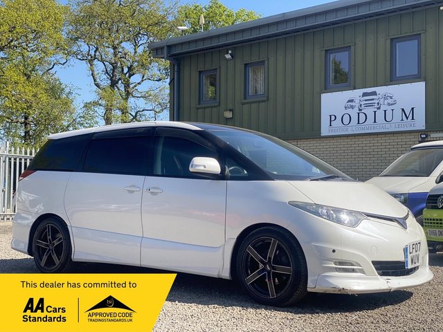 2018 TOYOTA ESTIMA 2.4 VVTI AUTOMATIC 7 SEATER 5DR 2018 115,000 AUTOMATIC 0.0 LTR WHITE... photo