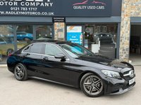 USED 2019 19 MERCEDES-BENZ C-CLASS 2.0 C300d AMG Line (Premium Plus) Saloon 4dr Diesel G-Tronic+ Euro 6 (s/s) (245 ps) 6 MONTHS RAC WARRANTY 2 KEYS H/SEAT