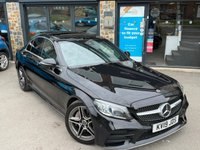 USED 2019 19 MERCEDES-BENZ C-CLASS 2.0 C300d AMG Line (Premium Plus) Saloon 4dr Diesel G-Tronic+ Euro 6 (s/s) (245 ps) 6 MONTHS RAC WARRANTY 2 KEYS H/SEAT