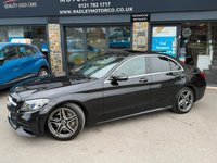 USED 2019 19 MERCEDES-BENZ C-CLASS 2.0 C300d AMG Line (Premium Plus) Saloon 4dr Diesel G-Tronic+ Euro 6 (s/s) (245 ps) 6 MONTHS RAC WARRANTY 2 KEYS H/SEAT