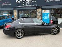 USED 2019 19 MERCEDES-BENZ C-CLASS 2.0 C300d AMG Line (Premium Plus) Saloon 4dr Diesel G-Tronic+ Euro 6 (s/s) (245 ps) 6 MONTHS RAC WARRANTY 2 KEYS H/SEAT