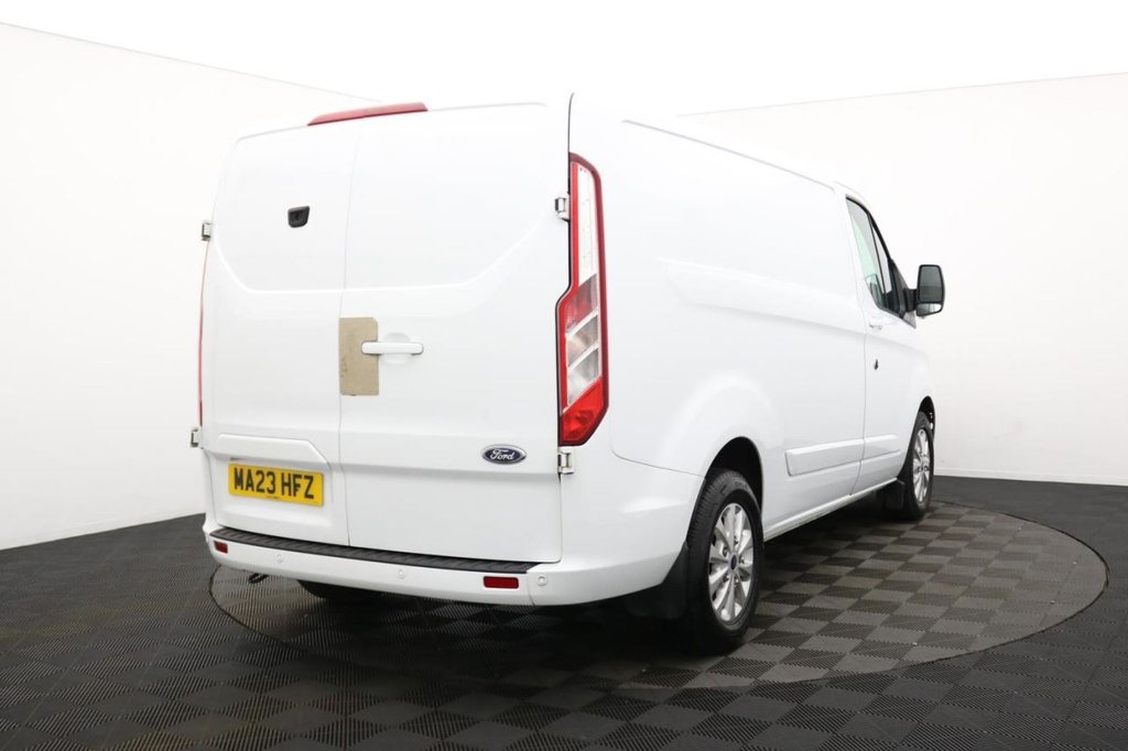 USED 2023 23 FORD TRANSIT CUSTOM 2.0 300 EcoBlue Limited Panel Van 5dr Diesel Manual L1 H1 Euro 6 (s/s) (130 ps) Heated Screen, Car Play, DAB