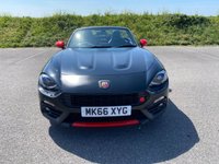 USED 2016 66 ABARTH 124 SPIDER 1.4 MultiAir Convertible 2dr Petrol Auto Euro 6 (170 ps) ONLY 8,000 MILES FROM NEW - BOSE - ANTI GLARE PACKAGE - VISIBILITY PACKAGE - NAVIGATION - SAN MARINO 1972 BLACK