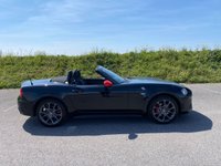 USED 2016 66 ABARTH 124 SPIDER 1.4 MultiAir Convertible 2dr Petrol Auto Euro 6 (170 ps) ONLY 8,000 MILES FROM NEW - BOSE - ANTI GLARE PACKAGE - VISIBILITY PACKAGE - NAVIGATION - SAN MARINO 1972 BLACK
