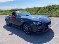 USED 2016 66 ABARTH 124 SPIDER 1.4 MultiAir Convertible 2dr Petrol Auto Euro 6 (170 ps) ONLY 8,000 MILES FROM NEW - BOSE - ANTI GLARE PACKAGE - VISIBILITY PACKAGE - NAVIGATION - SAN MARINO 1972 BLACK