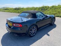 USED 2016 66 ABARTH 124 SPIDER 1.4 MultiAir Convertible 2dr Petrol Auto Euro 6 (170 ps) ONLY 8,000 MILES FROM NEW - BOSE - ANTI GLARE PACKAGE - VISIBILITY PACKAGE - NAVIGATION - SAN MARINO 1972 BLACK
