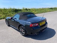 USED 2016 66 ABARTH 124 SPIDER 1.4 MultiAir Convertible 2dr Petrol Auto Euro 6 (170 ps) ONLY 8,000 MILES FROM NEW - BOSE - ANTI GLARE PACKAGE - VISIBILITY PACKAGE - NAVIGATION - SAN MARINO 1972 BLACK