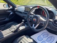 USED 2016 66 ABARTH 124 SPIDER 1.4 MultiAir Convertible 2dr Petrol Auto Euro 6 (170 ps) ONLY 8,000 MILES FROM NEW - BOSE - ANTI GLARE PACKAGE - VISIBILITY PACKAGE - NAVIGATION - SAN MARINO 1972 BLACK