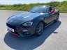 USED 2016 66 ABARTH 124 SPIDER 1.4 MultiAir Convertible 2dr Petrol Auto Euro 6 (170 ps) ONLY 8,000 MILES FROM NEW - BOSE - ANTI GLARE PACKAGE - VISIBILITY PACKAGE - NAVIGATION - SAN MARINO 1972 BLACK