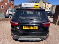 USED 2016 66 FORD ECOSPORT 1.0T EcoBoost Titanium SUV 5dr Petrol Manual 2WD Euro 5 (s/s) (125 ps) ULTRA LOW MILEAGE, FULL SERVICE HISTORY,STUNNING EXAMPLE !!!!
