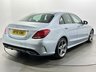 USED 2018 18 MERCEDES-BENZ C CLASS 2.1 C220d AMG Line G-Tronic+ Euro 6 (s/s) 4dr ALL LED, R-CAMER, H-SEATS, 18"