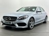 USED 2018 18 MERCEDES-BENZ C CLASS 2.1 C220d AMG Line G-Tronic+ Euro 6 (s/s) 4dr ALL LED, R-CAMER, H-SEATS, 18"