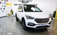 USED 2018 18 HYUNDAI SANTA FE 2.2 CRDi Blue Drive Premium SE SUV 5dr Diesel Manual 4WD Euro 6 (s/s) (7 Seat) (200 ps) +FREE 6 MONTHS NATIONWIDE WARRANTY+