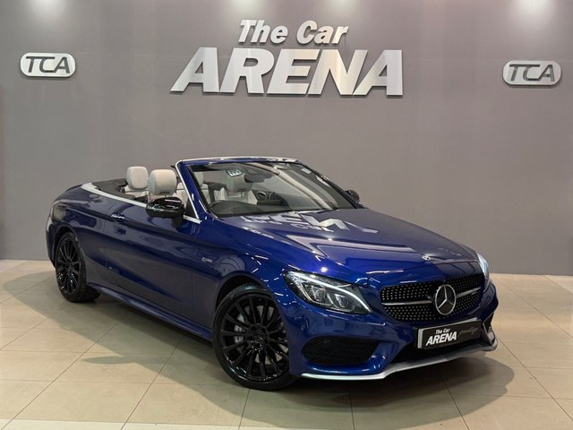 View our Mercedes-Benz C-Class 3.0 C43 V6 AMG (Premium Plus) Cabriolet 2dr Petrol G-Tronic+ 4MATIC Euro 6 (s/s) (367 ps)