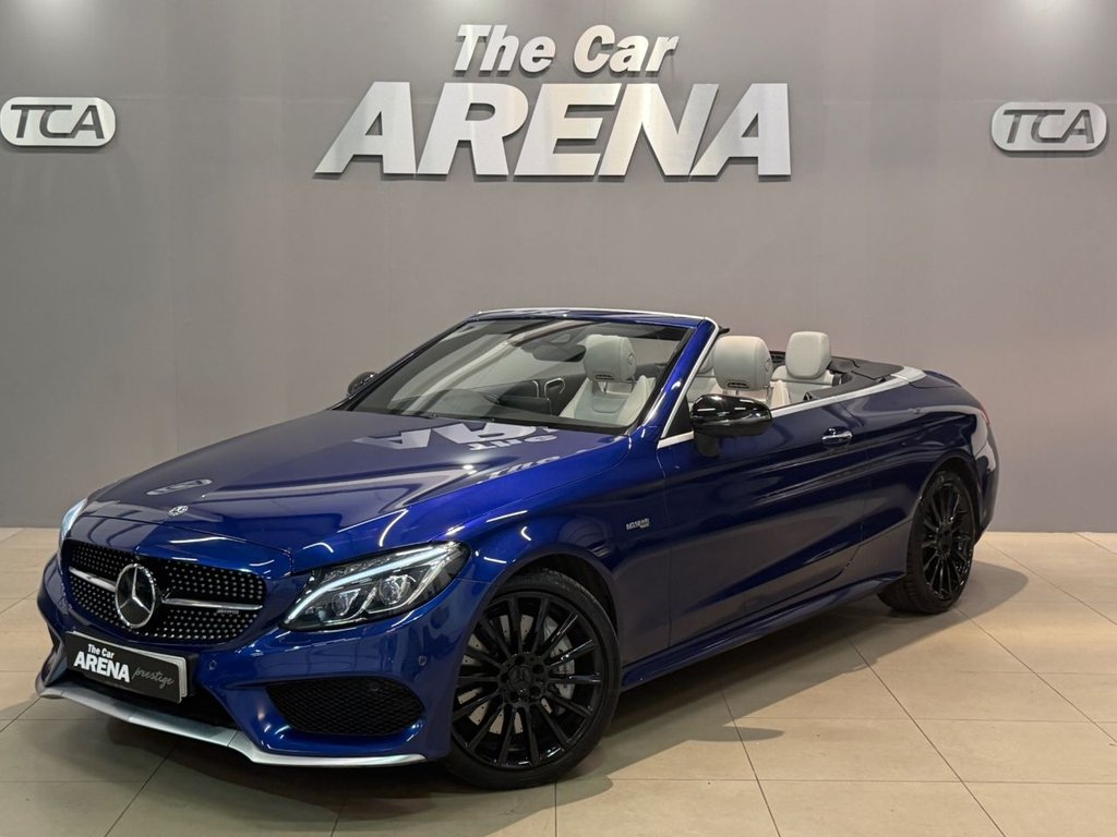 USED 2017 67 MERCEDES-BENZ C-CLASS 3.0 C43 V6 AMG (Premium Plus) Cabriolet 2dr Petrol G-Tronic+ 4MATIC Euro 6 (s/s) (367 ps) 