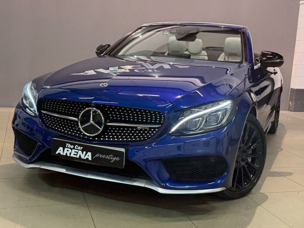 USED 2017 67 MERCEDES-BENZ C-CLASS 3.0 C43 V6 AMG (Premium Plus) Cabriolet 2dr Petrol G-Tronic+ 4MATIC Euro 6 (s/s) (367 ps) 