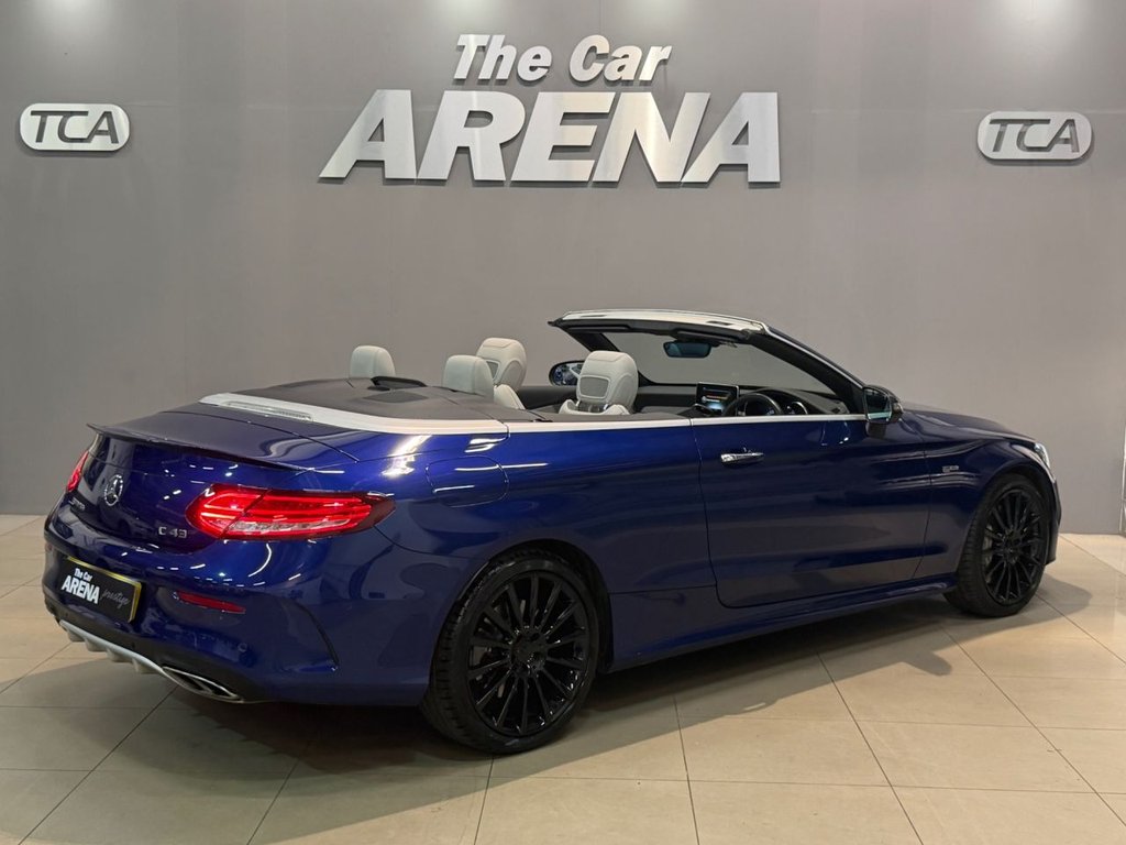 USED 2017 67 MERCEDES-BENZ C-CLASS 3.0 C43 V6 AMG (Premium Plus) Cabriolet 2dr Petrol G-Tronic+ 4MATIC Euro 6 (s/s) (367 ps) 